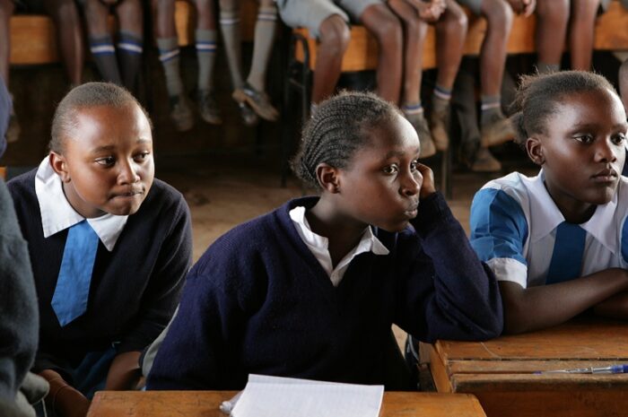 Girls drop out of school because of menstruation
