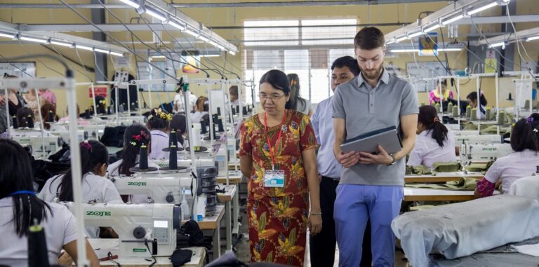 Improving factory productivity at garments’ factories in Myanmar